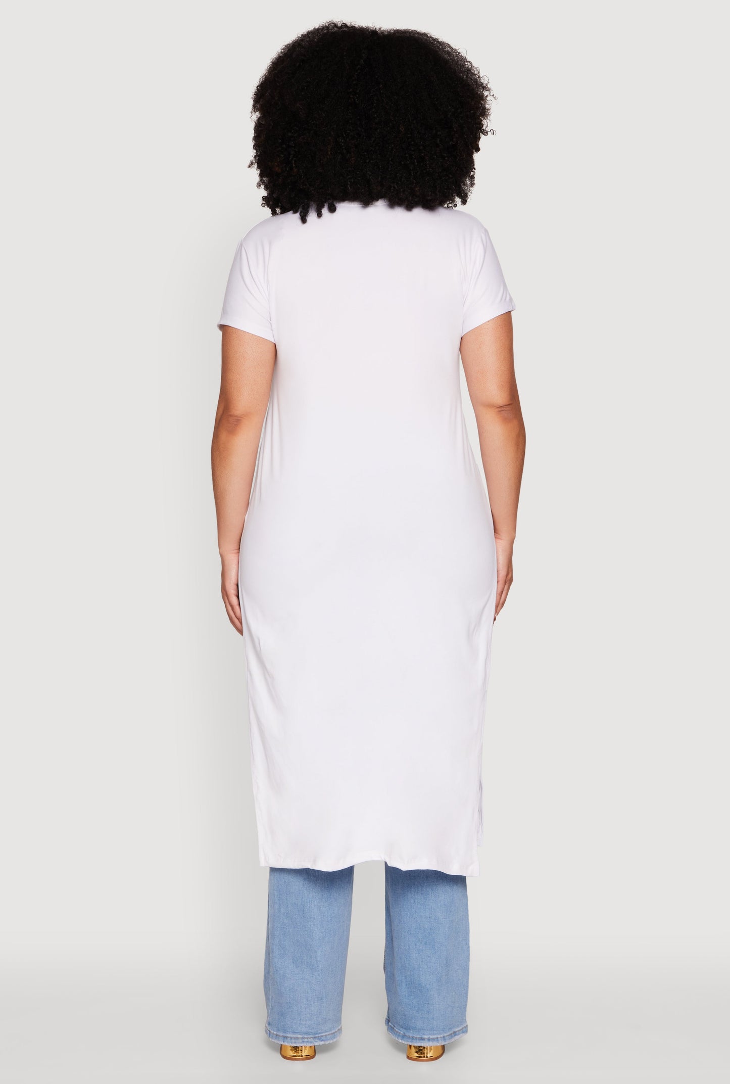 Plus Size Nope Not Today Maxi Top