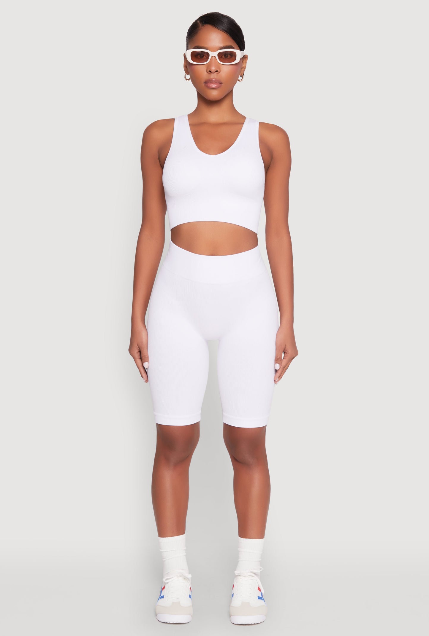 Seamless High Waisted Bike Shorts