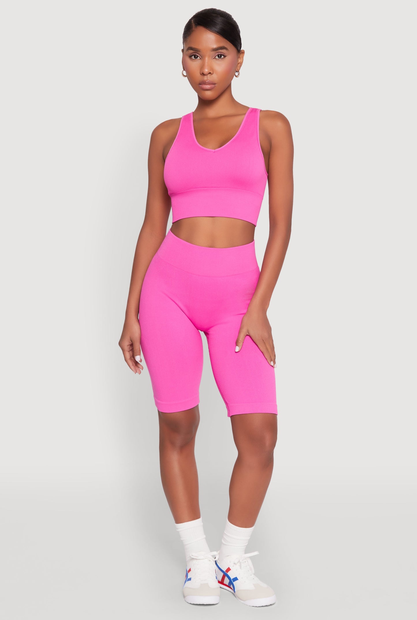 Seamless High Waisted Bike Shorts