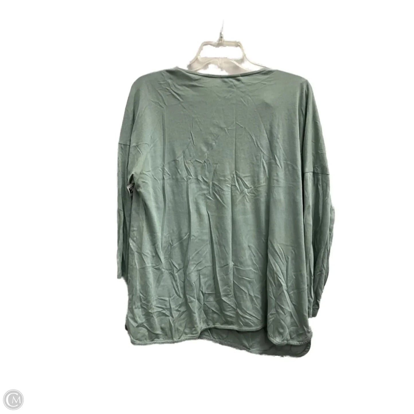 Top Long Sleeve By J. Jill In Green, Size: L