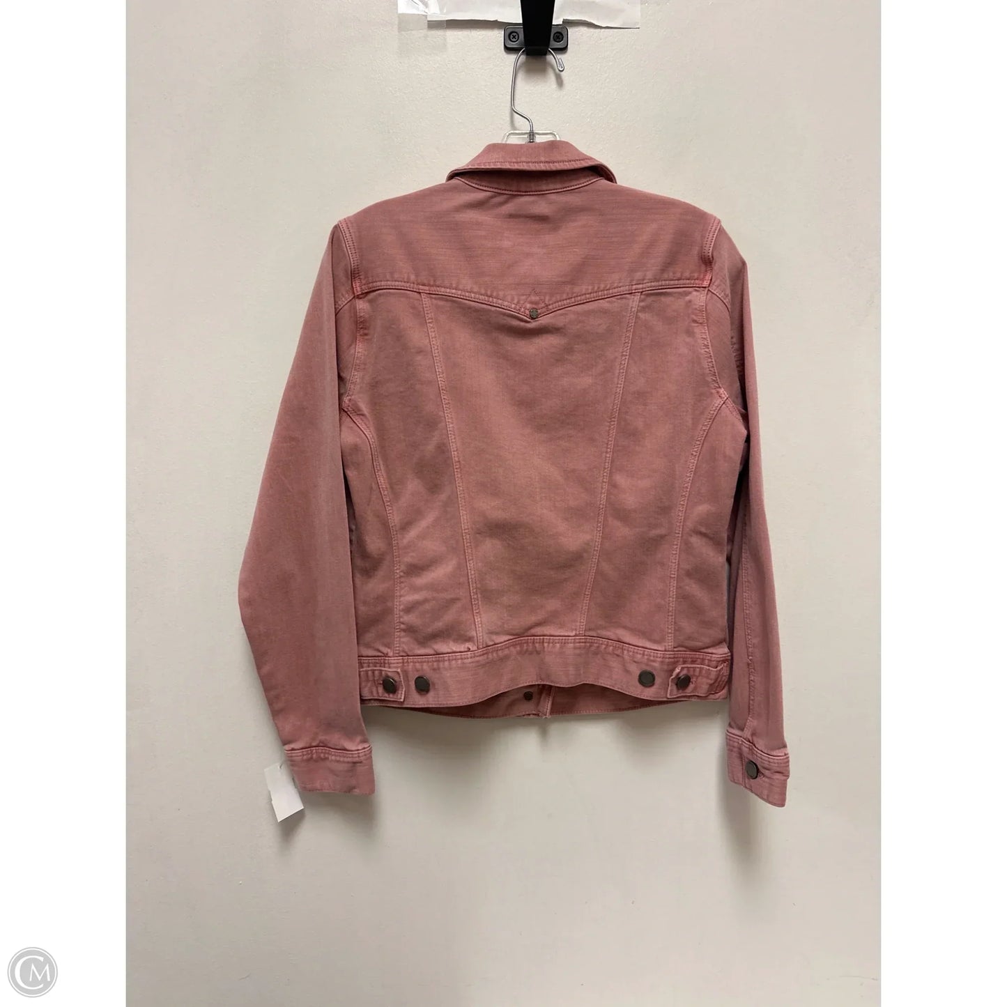 Jacket Denim By Liverpool In Pink, Size: S