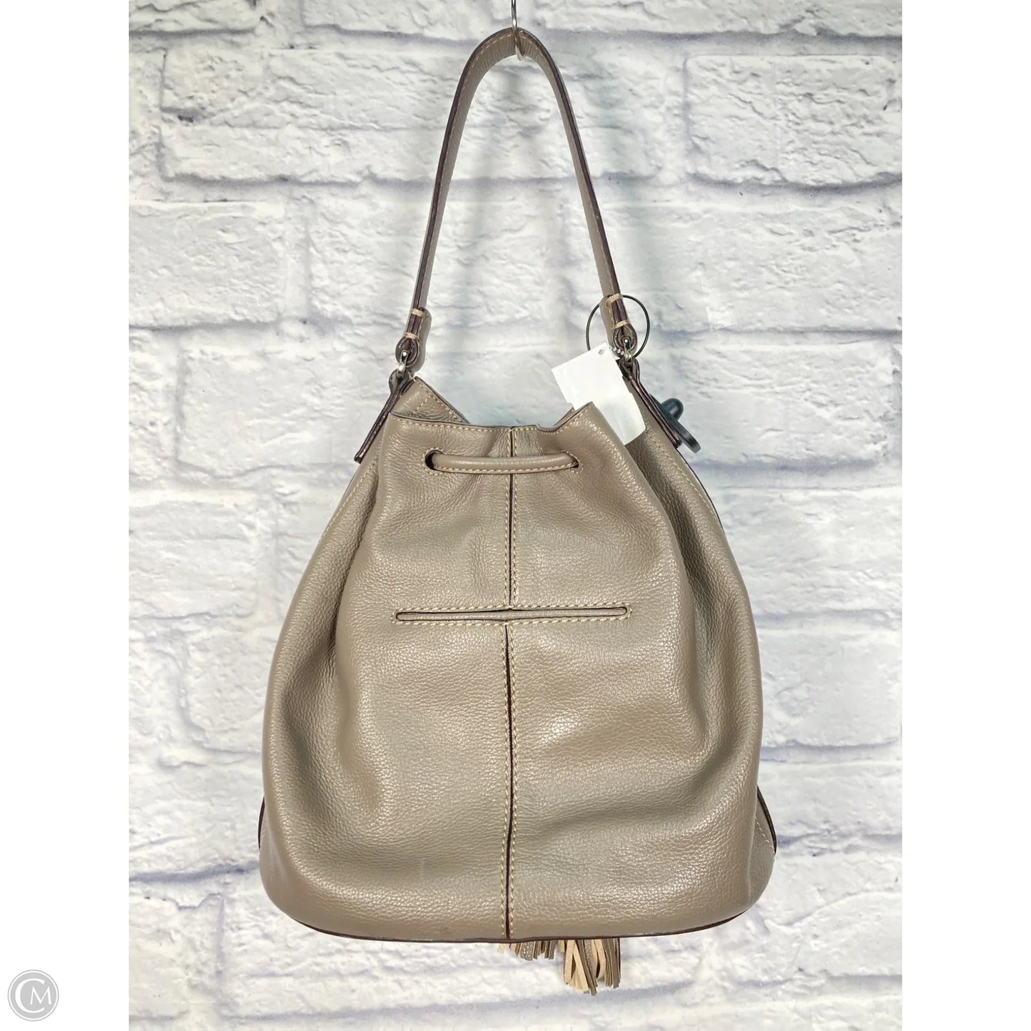 Handbag Leather By Brighton, Size: Medium