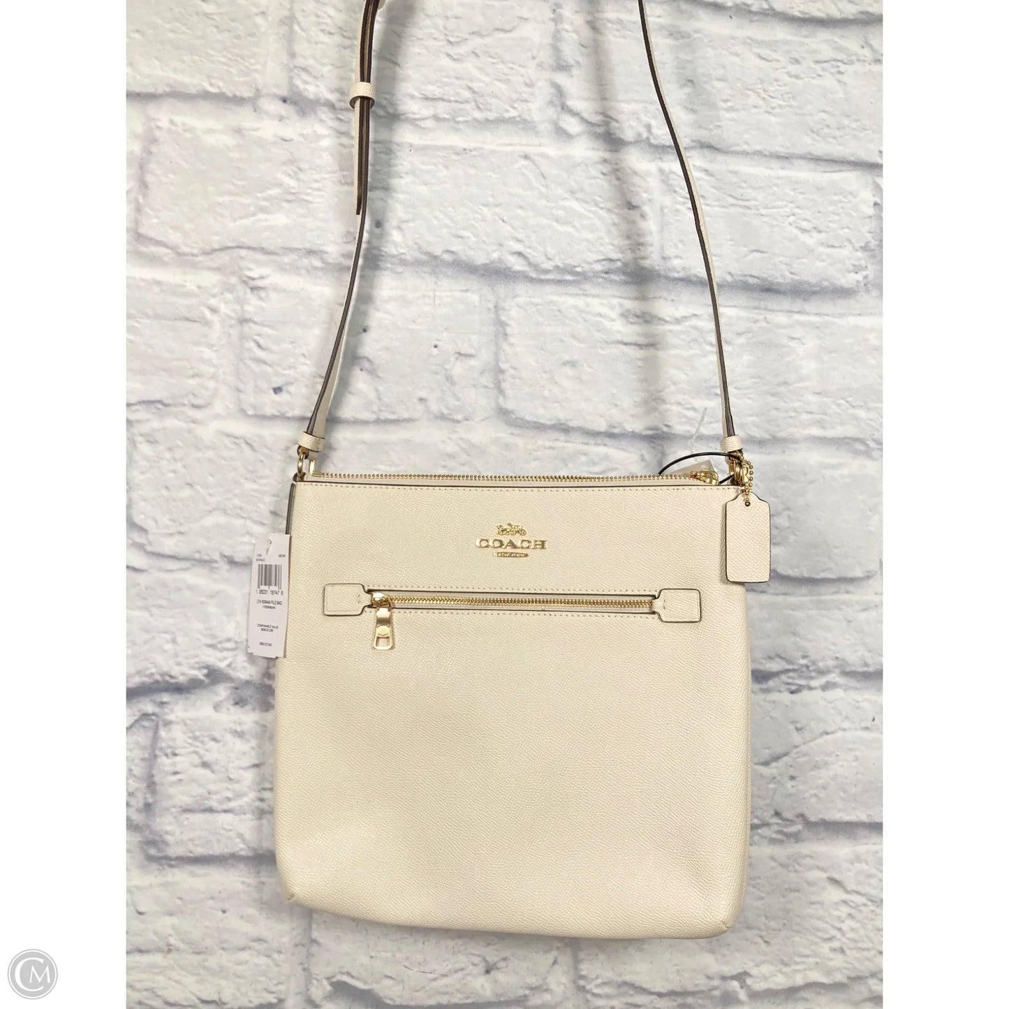 Crossbody Designer By Coach, Size: Medium