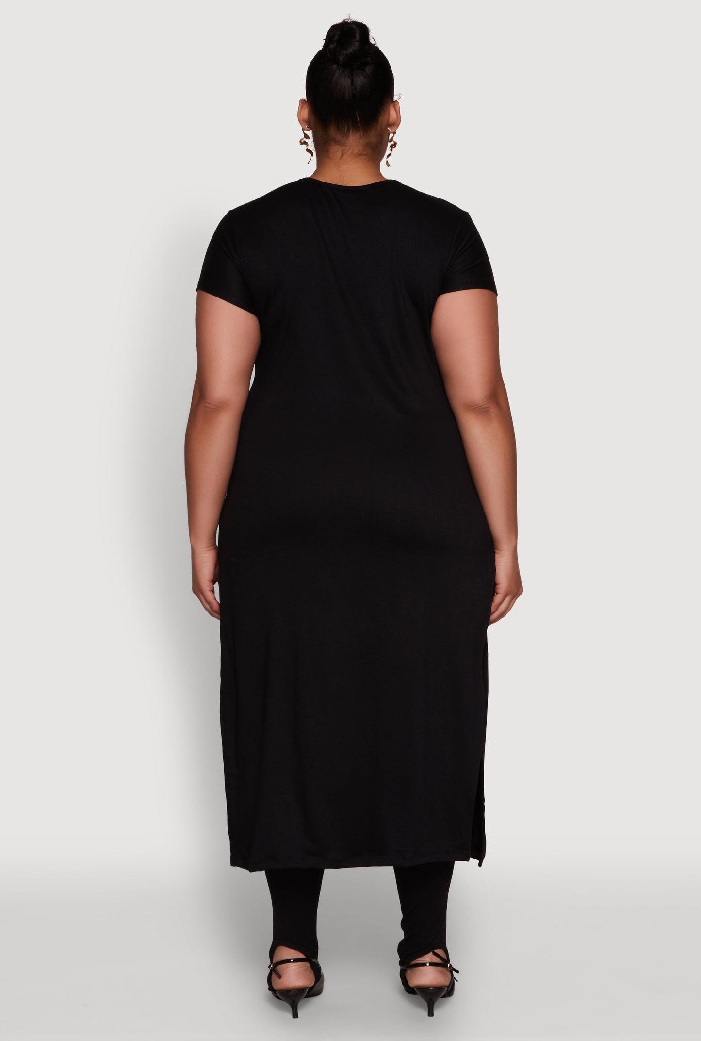 Plus Size Hustle Like A Boss Live Like A Queen Maxi Top
