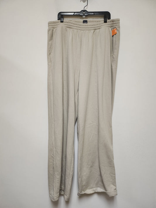 Athletic Pants By Gap In Tan, Size: Xl