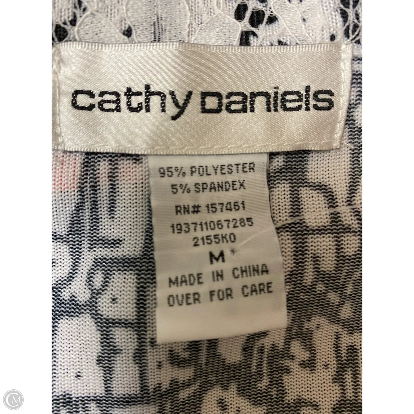 Jacket Other By Cathy Daniels In White, Size: M
