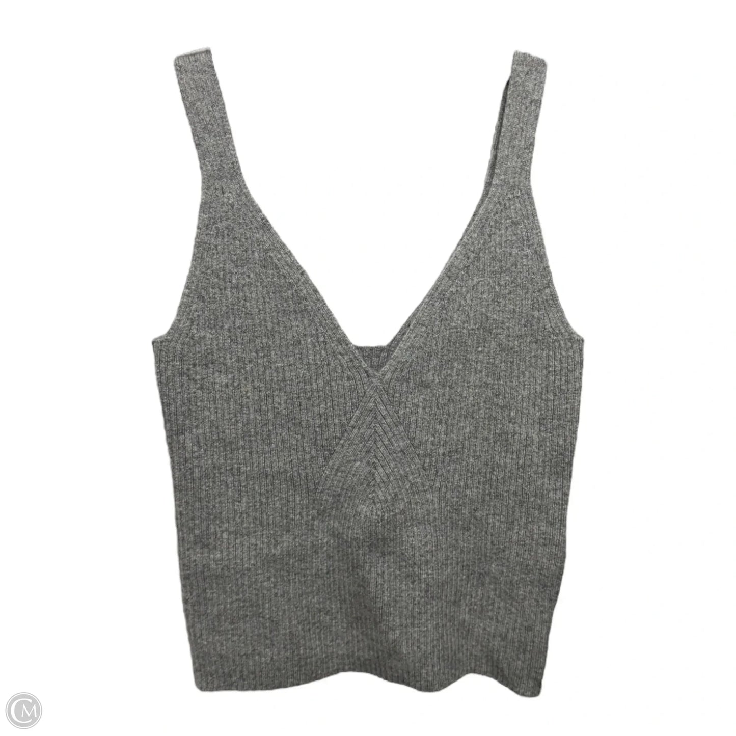 Cashmere Blend Sweater Tank By J. Crew In Grey, Size: S