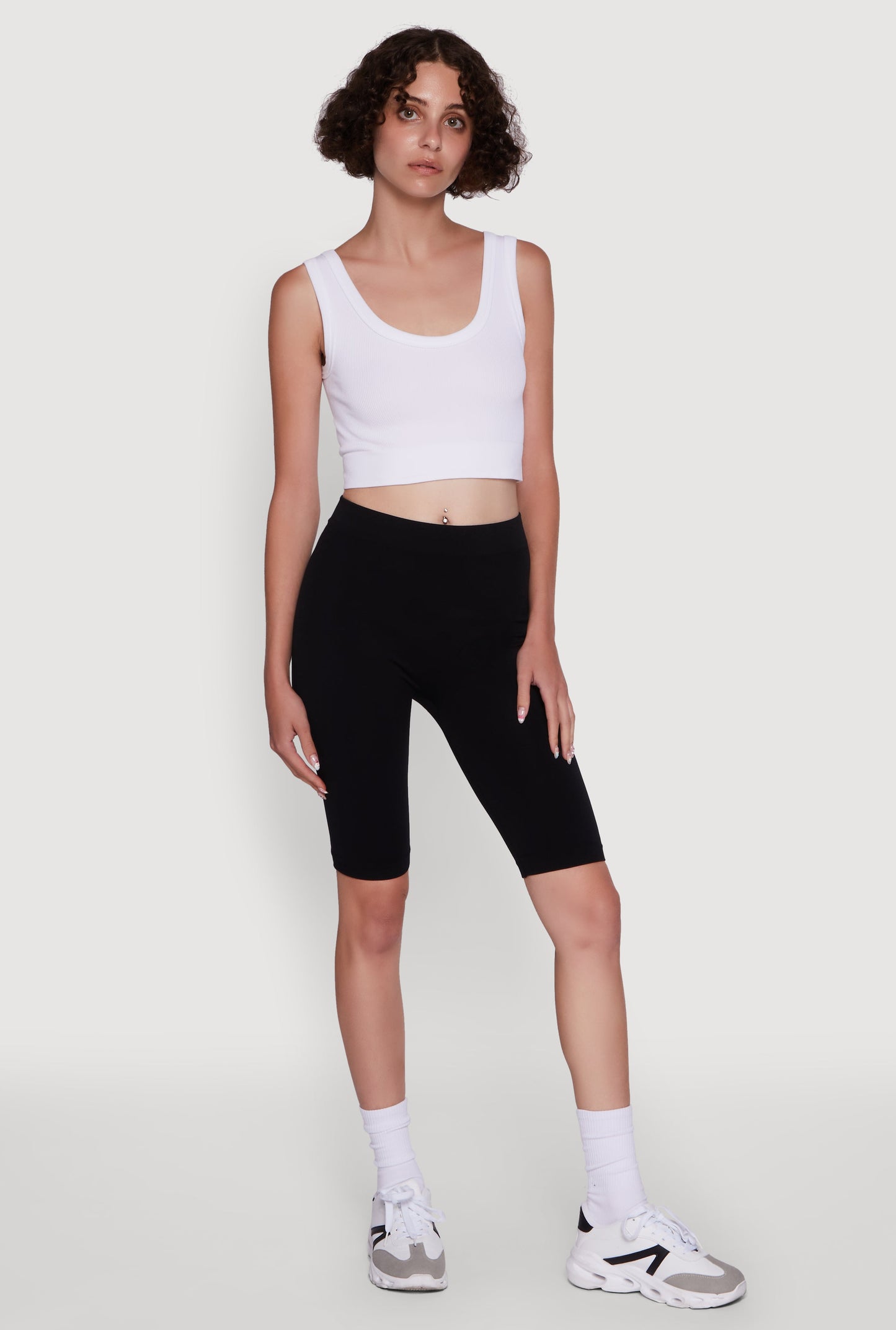 Seamless 9 Inch Biker Shorts