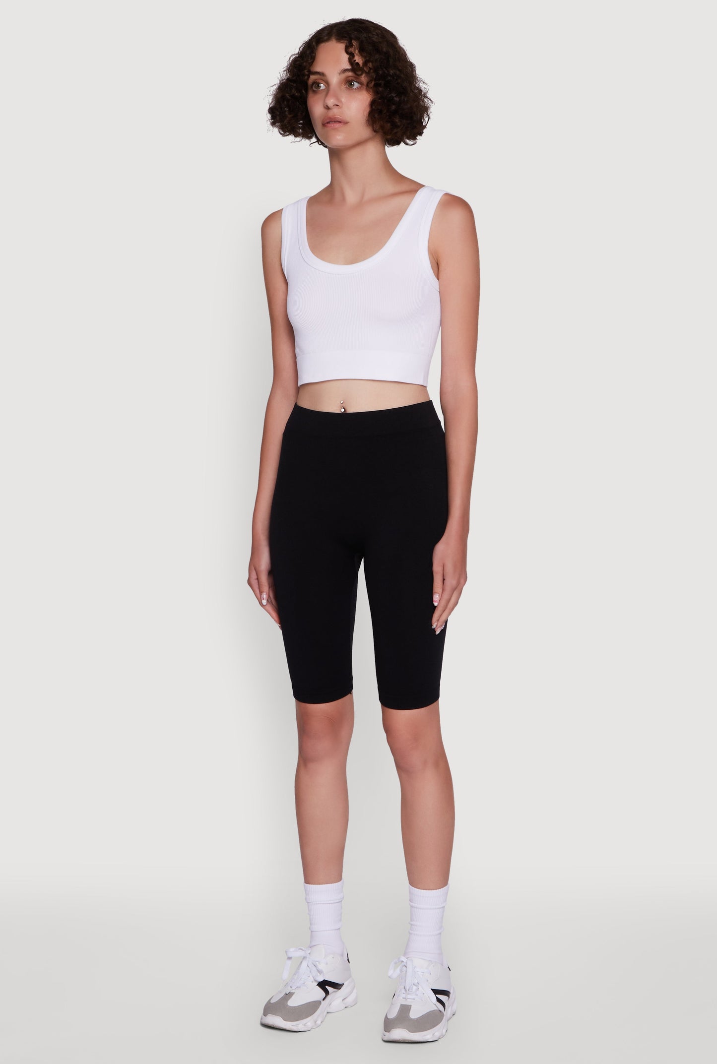 Seamless 9 Inch Biker Shorts